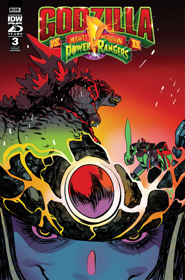 Godzilla Vs. The Mighty Morphin Power Rangers II 3 Cover A (Rivas)
