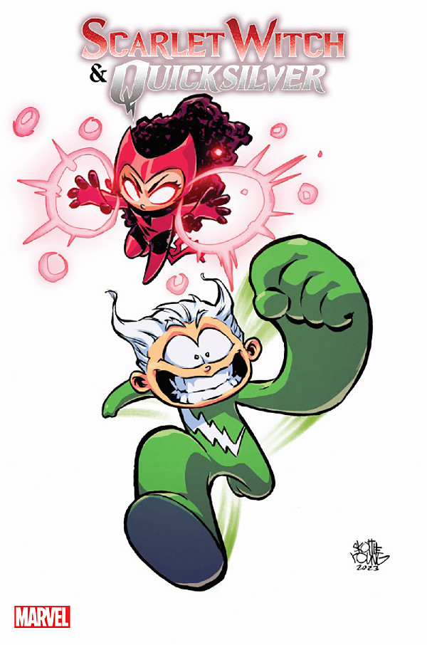 SCARLET WITCH & QUICKSILVER 1 SKOTTIE YOUNG VARIANT