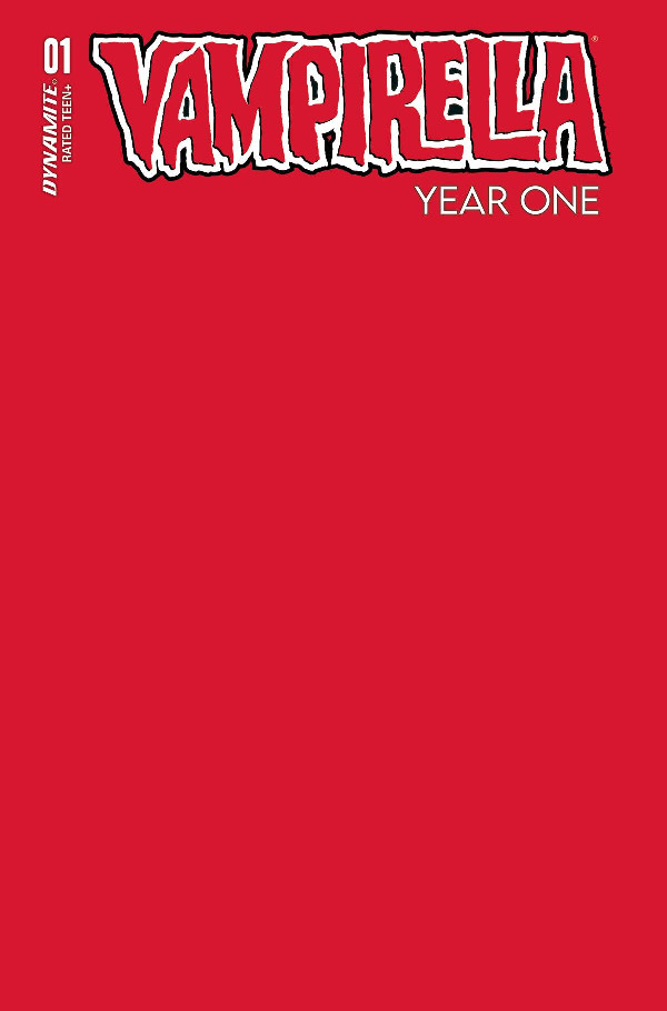VAMPIRELLA YEAR ONE #1 CVR Y RED BLANK