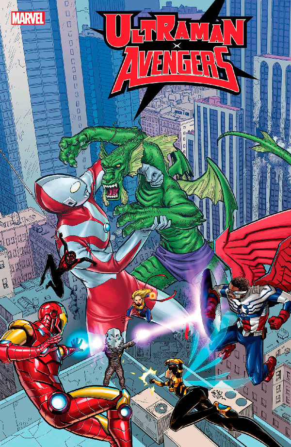 ULTRAMAN X THE AVENGERS 1 E.J. SU VARIANT