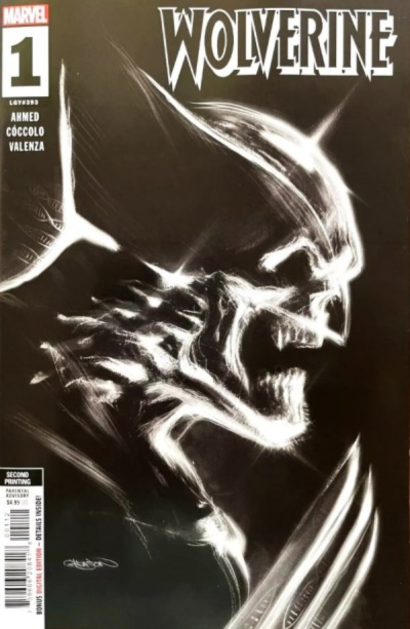 WOLVERINE 1 PAT GLEASON 2nd PRINTING VARIANT