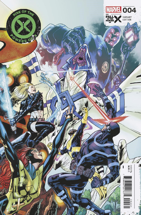 RISE OF THE POWERS OF X 4 BRYAN HITCH CONNECTING VARIANT [FHX]