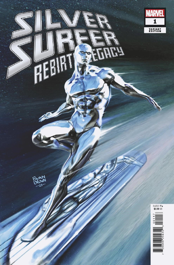 SILVER SURFER REBIRTH: LEGACY 1 RYAN BROWN VARIANT