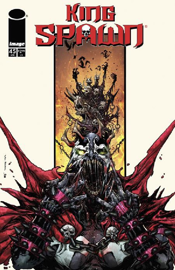 KING SPAWN 45 CVR B VON RANDAL VAR