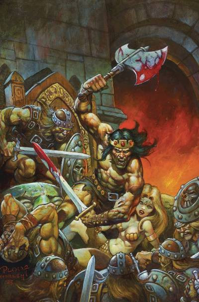 CONAN BARBARIAN 11 ALEX HORLEY VIRGIN VARIANT