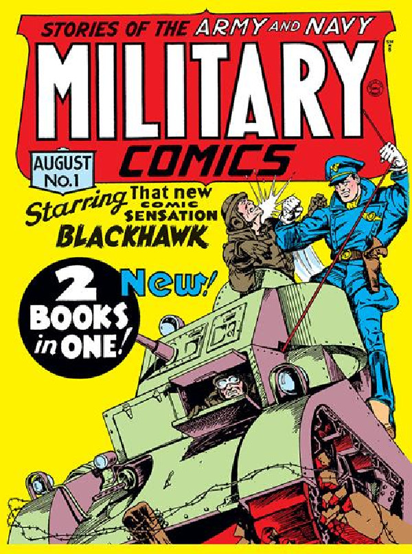 MILITARY COMICS 1 FACSIMILE EDITION