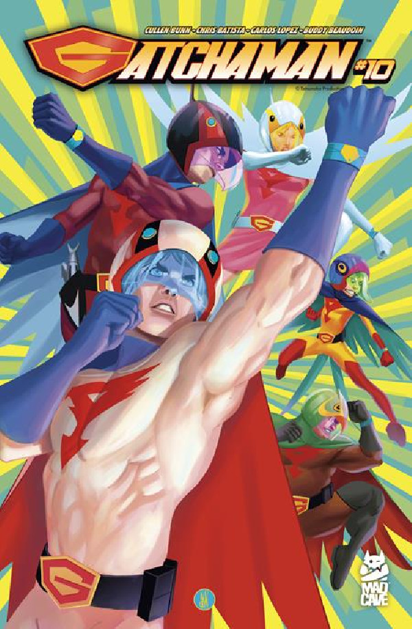 GATCHAMAN 10 CVR A INAKI MIRANDA