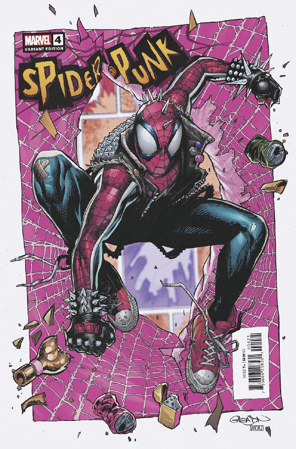 SPIDER-PUNK: ARMS RACE 4 PAT GLEASON VARIANT