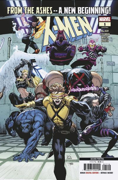 X-MEN 1 2nd PRINTING VARIANT