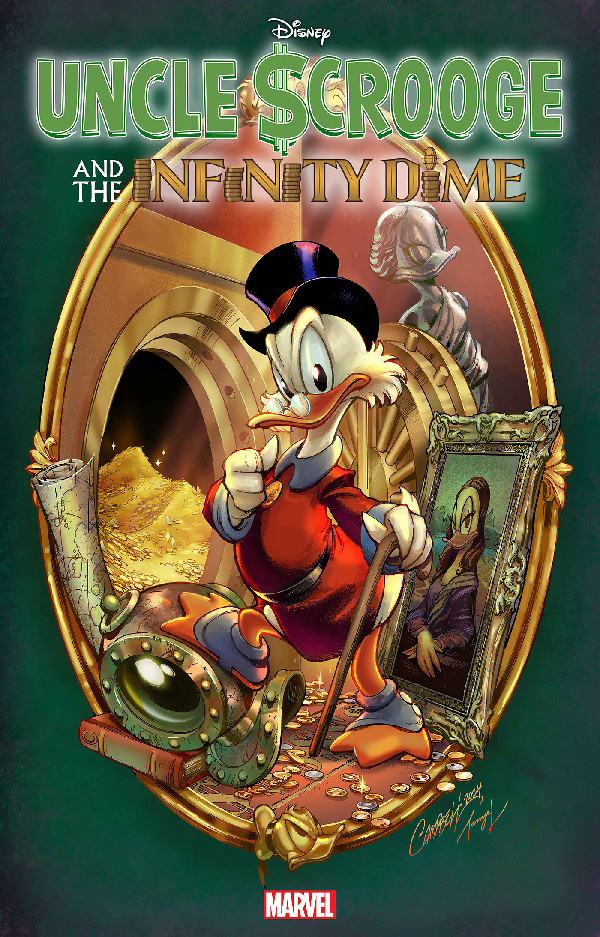 UNCLE SCROOGE AND THE INFINITY DIME 1 J. SCOTT CAMPBELL VARIANT