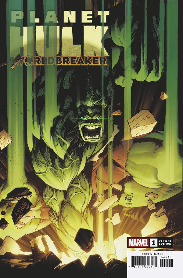 PLANET HULK: WORLDBREAKER 1 KUBERT VARIANT