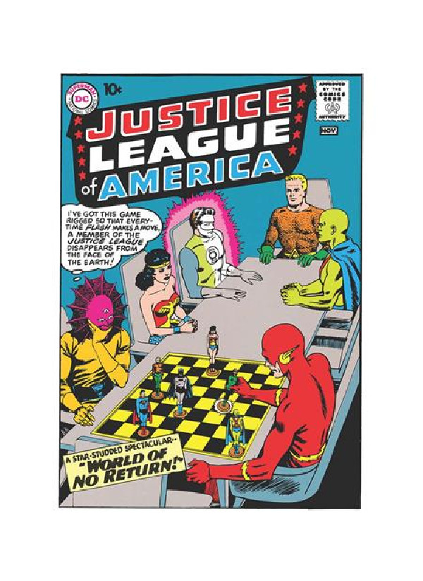 JUSTICE LEAGUE OF AMERICA 1 FACSIMILE EDITION CVR B MURPHY ANDERSON FOIL VAR