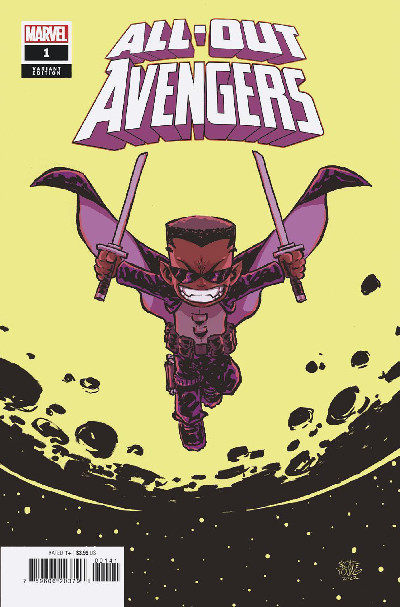 ALL-OUT AVENGERS 1 YOUNG VARIANT