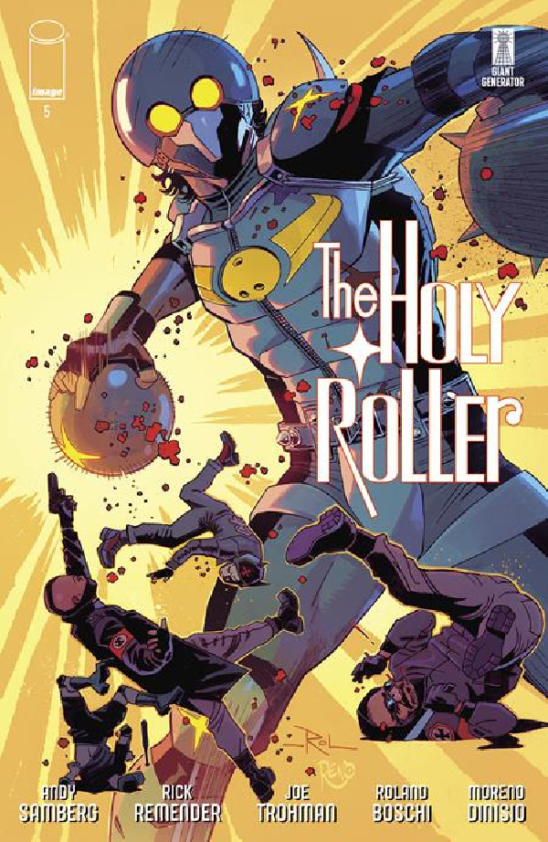 HOLY ROLLER 5 (OF 9) CVR A ROLAND BOSCHI & MORENO DINISIO