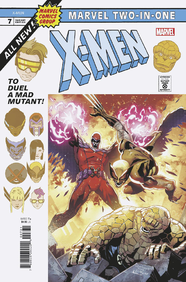 X-MEN 7 ROGE ANTONIO MARVEL TWO-IN-ONE VARIANT