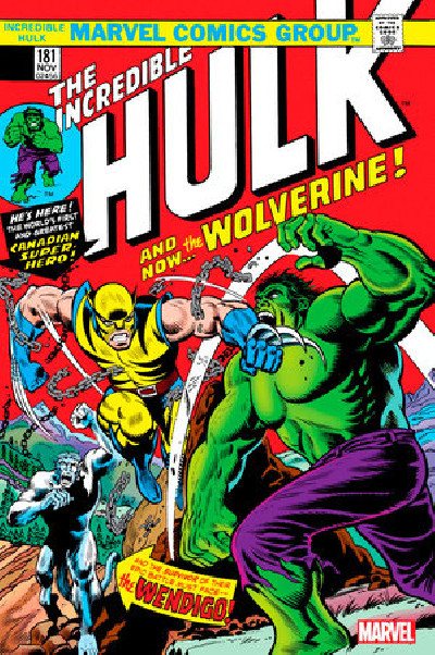 INCREDIBLE HULK 181 FACSIMILE EDITION FOIL VARIANT