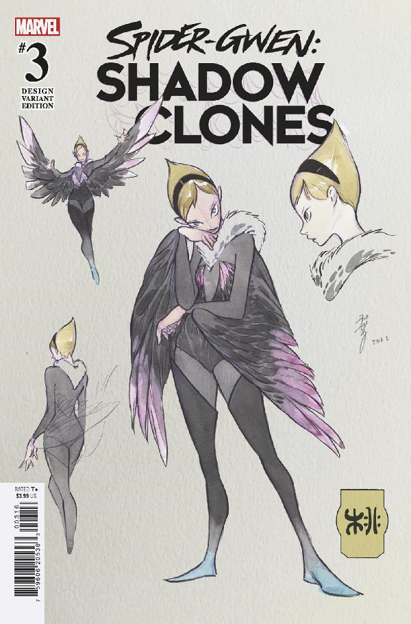 SPIDER-GWEN: SHADOW CLONES 3 PEACH MOMOKO DESIGN VARIANT