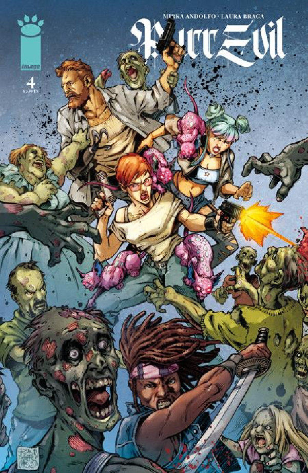 PURR EVIL 4 (OF 6) CVR D ROBERTO MELI TWD 20 ANNV TEAM UP VAR (MR)