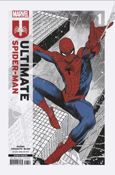 ULTIMATE SPIDER-MAN 1 CHECCHETTO 7th PRINTING VARIANT