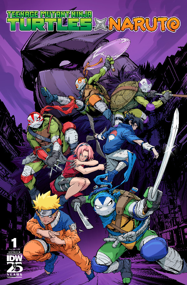 Teenage Mutant Ninja Turtles x Naruto 1 Variant B (Prasetya)