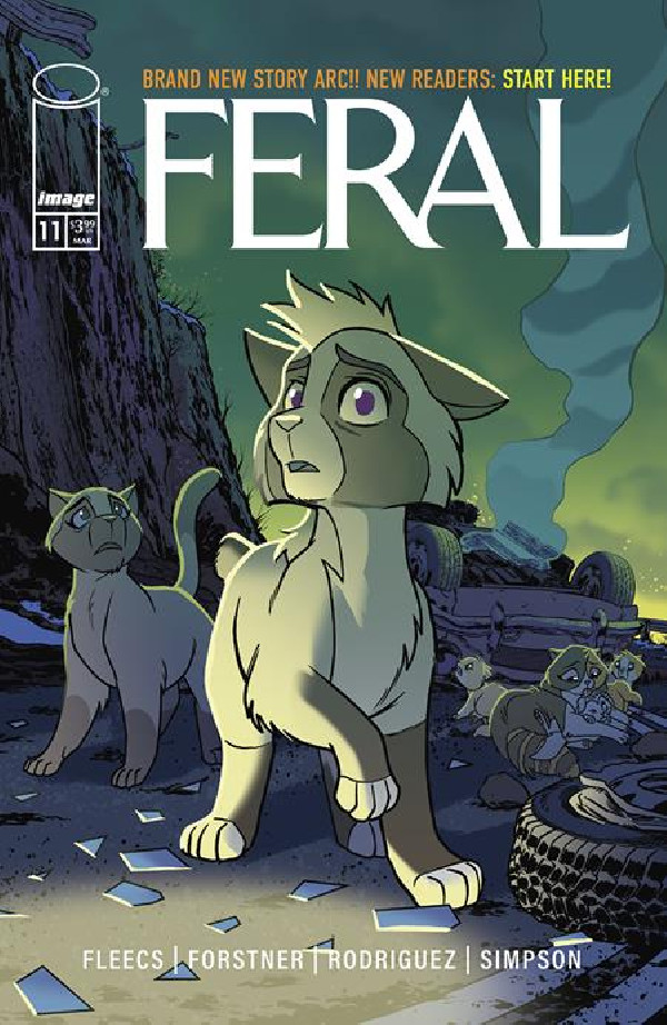 FERAL 11 CVR A TONY FLEECS & TRISH FORSTNER