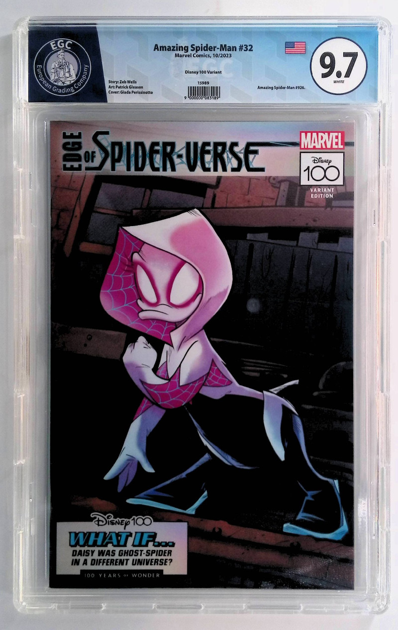 AMAZING SPIDER-MAN 32 GIADA PERISSONOTTO DISNEY100 VARIANT