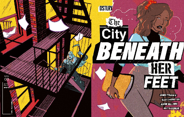 CITY BENEATH HER FEET 3 CVR A CHARRETIER