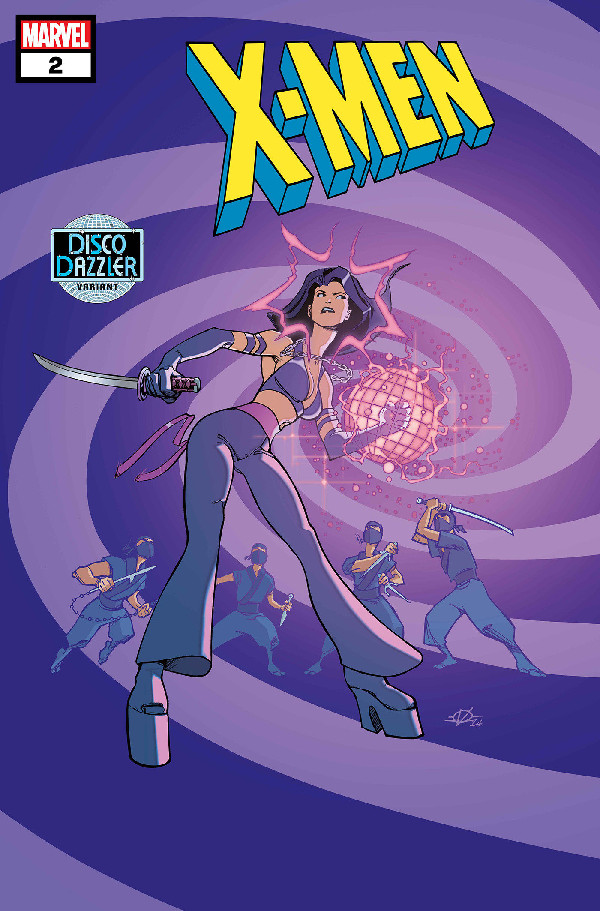 X-MEN 2 OLIVIER VATINE DISCO DAZZLER VARIANT [DPWX]