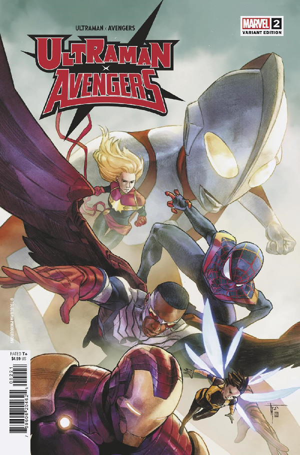 ULTRAMAN X THE AVENGERS 2 FRANCESCO MOBILI VARIANT