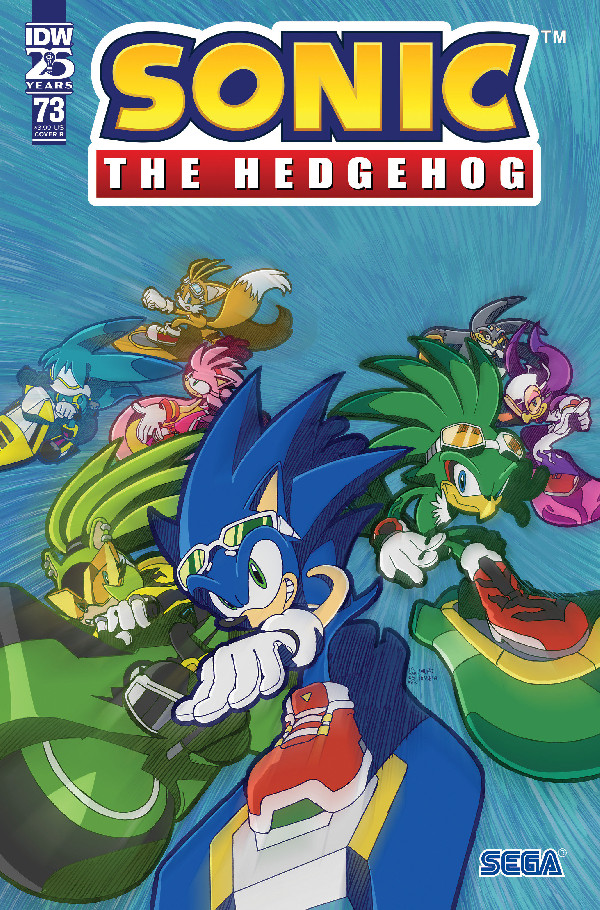 Sonic the Hedgehog 73 Variant B (Fonseca)