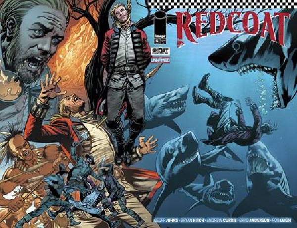 REDCOAT 5 CVR A BRYAN HITCH & BRAD ANDERSON WRAPAROUND