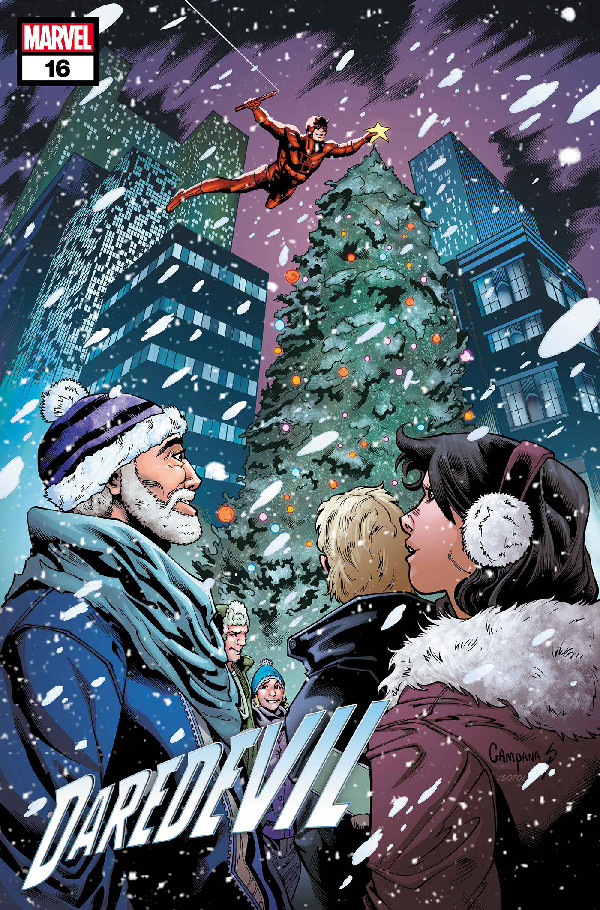 DAREDEVIL 16 CHRIS CAMPANA WINTER HOLIDAY VARIANT