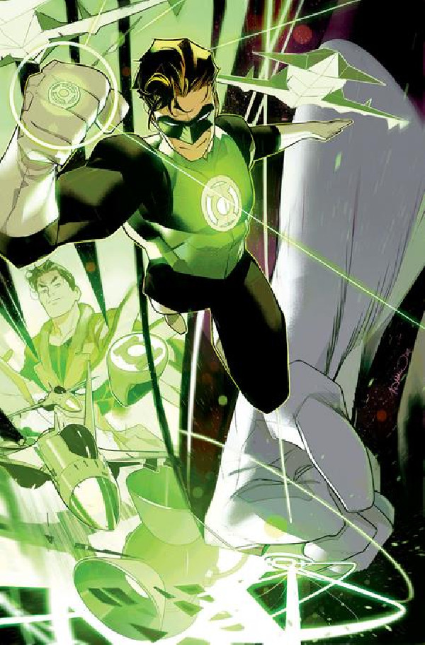 GREEN LANTERN 15 CVR C SIMONE DI MEO CARD STOCK VAR (ABSOLUTE POWER)