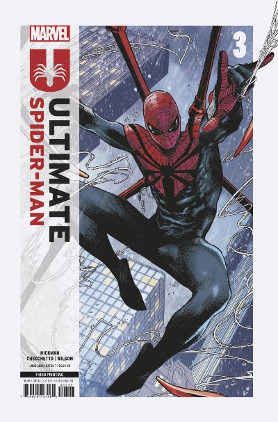 ULTIMATE SPIDER-MAN 3 CHECCHETTO 3rd PRINTING VARIANT