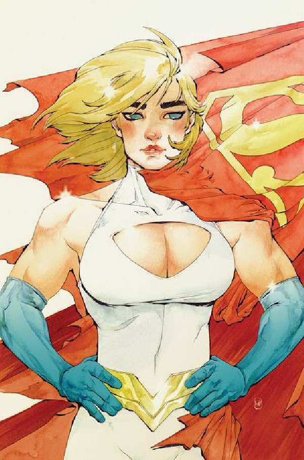 POWER GIRL 12 CVR B CHUMA HILL CARD STOCK VAR