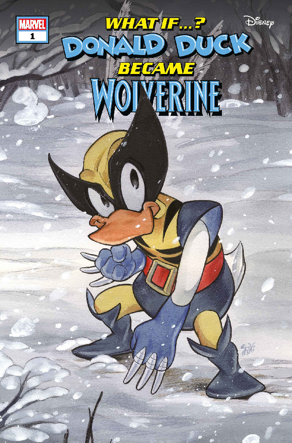 MARVEL & DISNEY: WHAT IF...? DONALD DUCK BECAME WOLVERINE 1 PEACH MOMOKO VARIAN T