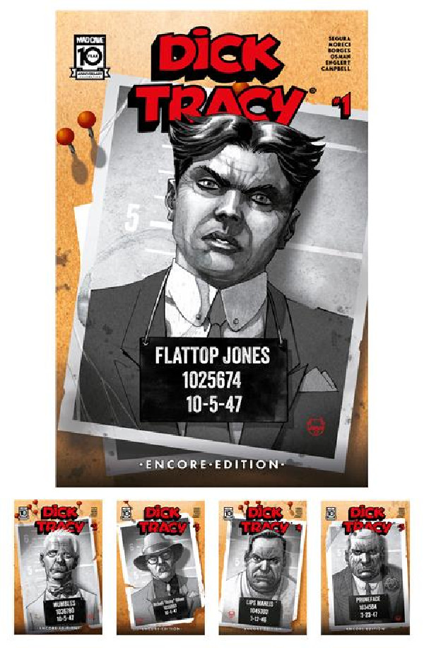 DICK TRACY 1-5 DAVE JOHNSON ENCORE EDITION SET (NET)