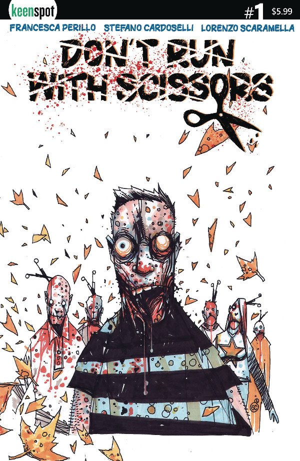 DONT RUN WITH SCISSORS 1 CVR C STEFANO CARDOSELLI