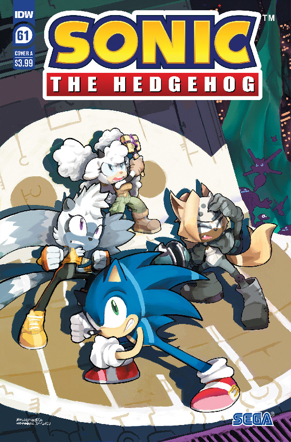 Sonic the Hedgehog #61 Cover A (Fonseca)