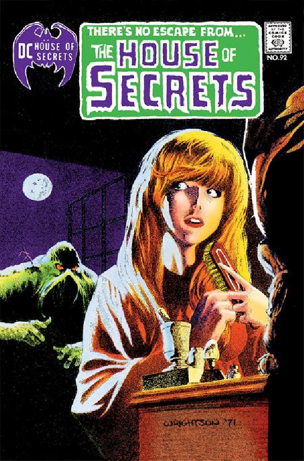 HOUSE OF SECRETS 92 FACSIMILE EDITION (2024) CVR A BERNIE WRIGHTSON