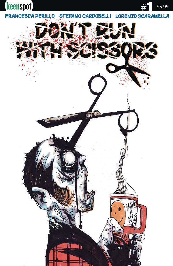 DONT RUN WITH SCISSORS 1 CVR B STEFANO CARDOSELLI