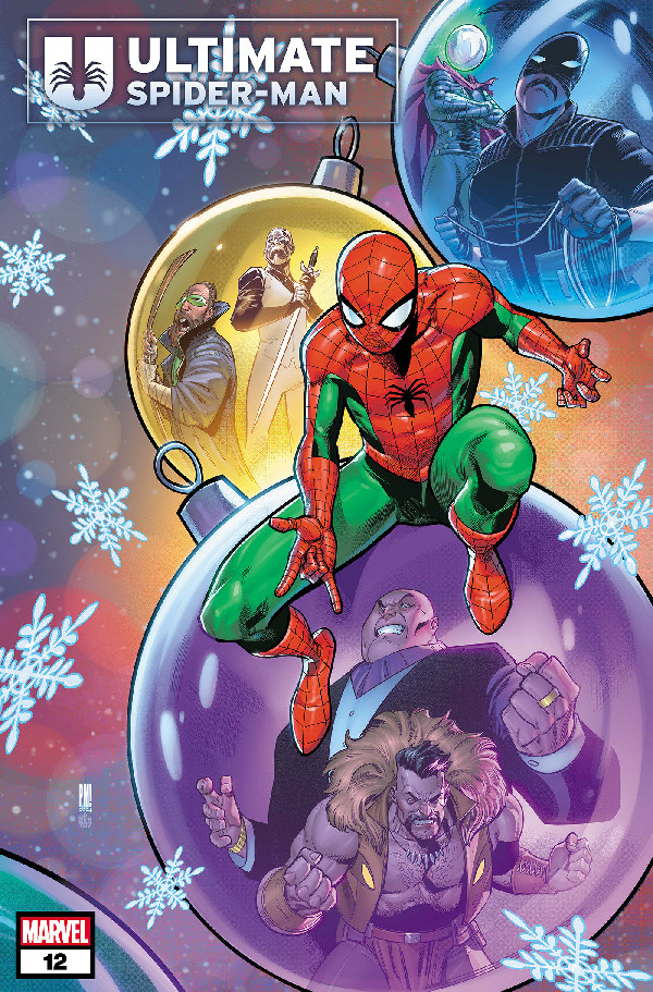 ULTIMATE SPIDER-MAN 12 PACO MEDINA WINTER HOLIDAY VARIANT