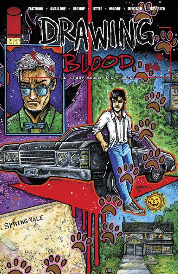 DRAWING BLOOD 7 (OF 12) CVR A KEVIN EASTMAN