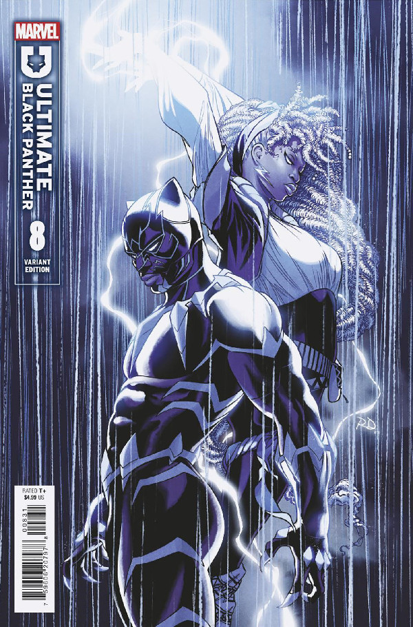 ULTIMATE BLACK PANTHER 8 RUSSELL DAUTERMAN VARIANT