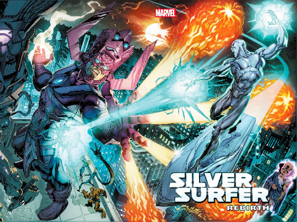 SILVER SURFER REBIRTH 1 CASTELLINI WRAPAROUND VARIANT