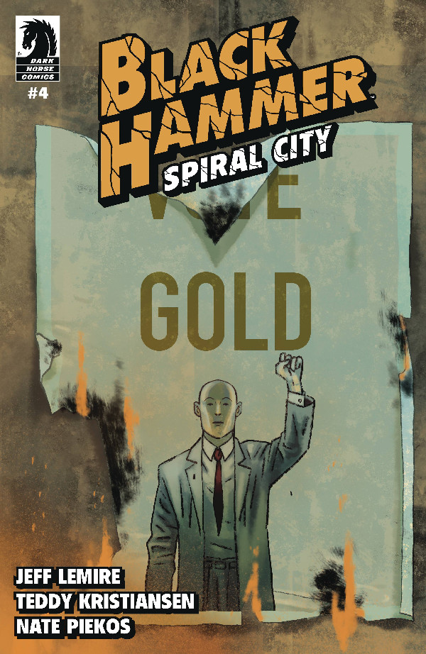 BLACK HAMMER SPIRAL CITY 4 CVR A KRISTIANSEN