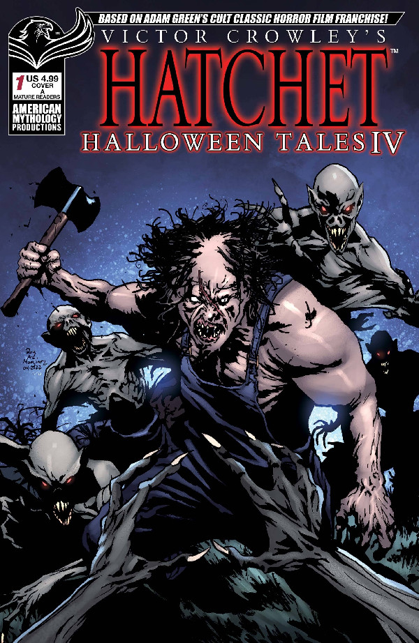 VICTOR CROWLEY HATCHET HALLOWEEN TALES IV 1 CVR A