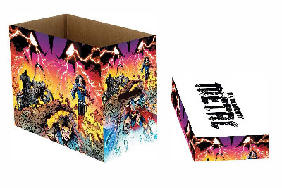 DC COMICS DARK KNIGHTS METAL SHORT COMIC STORAGE BOX