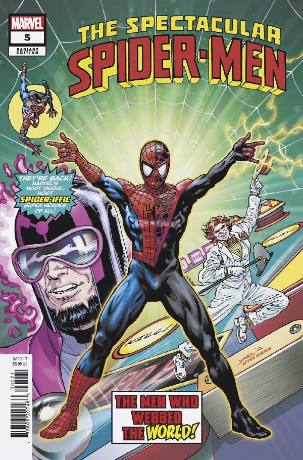 THE SPECTACULAR SPIDER-MEN 5 DAVID YARDIN HOMAGE VARIANT