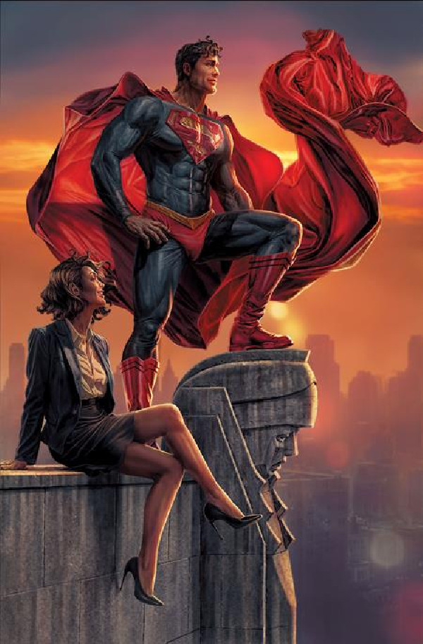 SUPERMAN 13 CVR B LEE BERMEJO CARD STOCK VAR (HOUSE OF BRAINIAC)